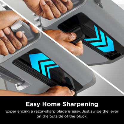 Foodi Neverdull 10-Piece Essential Knife System with Sharpener, Stainless Steel, K12010
