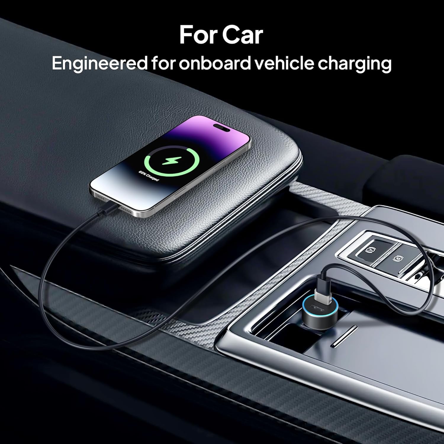 for Iphone 16 16E 15 Pro Max Car Charger Adapter 3Pack,Usb Male to USB Type C Female Cable Converter for Apple 14 Plus,Iwatch 10,Airpods 4,Ipad 11 Mini 7 Air 6,Samsung Galaxy S25 S24 A55
