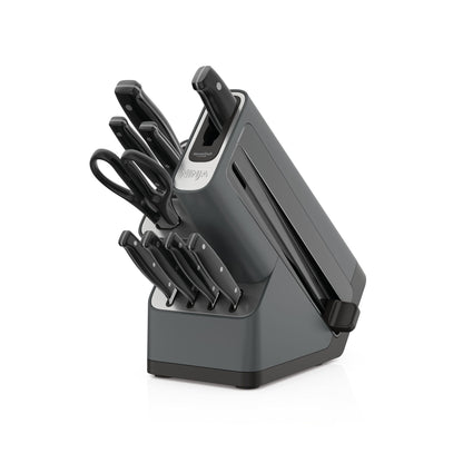 Foodi Neverdull 10-Piece Essential Knife System with Sharpener, Stainless Steel, K12010